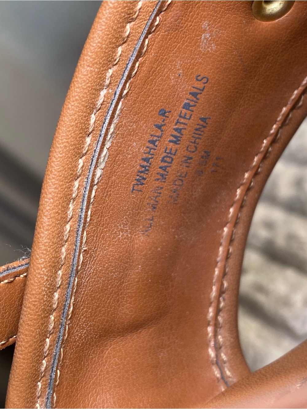Tommy Hilfiger Black Tan Faux Leather & Cork Wedge Slingback Manne Thong Sandals - Picture 10 of 12